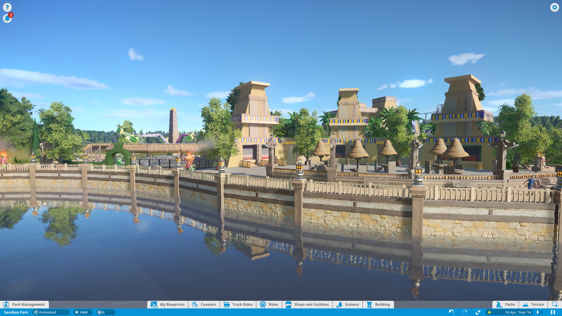 Planet Coaster Siwa An egyptian Park