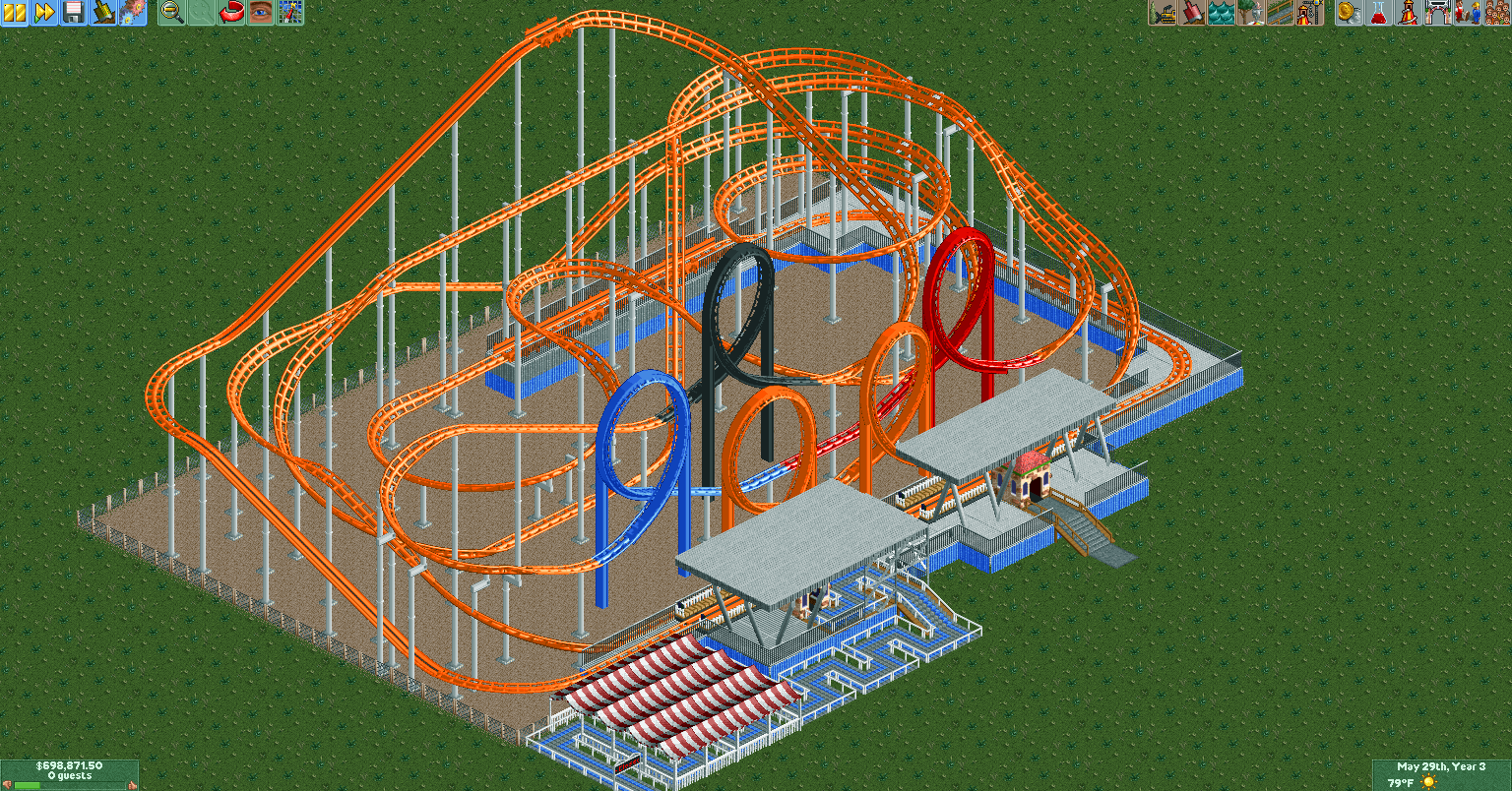 Olympia Looping Coaster Recreation